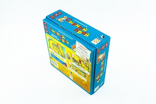 Кашированная коробка из переплетного картона крышка-дно Сырный край