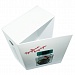 Кашированная коробка из переплетного картона шкатулка Новогодняя белая большая